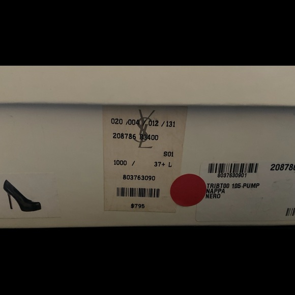 SAINT LAURENT TRIBTOO 105 PUMP - Picture 6 of 6